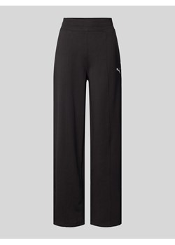 Spodnie dresowe z elastycznym ściągaczem ze sklepu Peek&Cloppenburg  w kategorii Spodnie damskie - zdjęcie 174131888