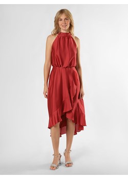 Swing Damska sukienka wieczorowa Kobiety Sztuczne włókno bordowy jednolity ze sklepu vangraaf w kategorii Sukienki - zdjęcie 174132647