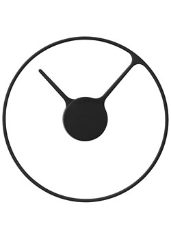 Stelton Zegar ścienny w kolorze czarnym - Ø 30 cm ze sklepu Limango Polska w kategorii Zegary - zdjęcie 174133949