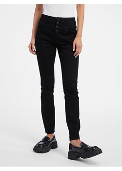 orsay Spodnie w kolorze czarnym ze sklepu Limango Polska w kategorii Spodnie damskie - zdjęcie 174135789