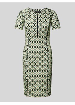 Sukienka etui o długości do kolan z krótką listwą na zamek błyskawiczny ze sklepu Peek&Cloppenburg  w kategorii Sukienki - zdjęcie 174136678