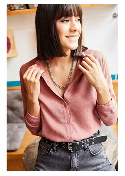 Olalook Bluzka dzianinowa &quot;Olalook&quot; w kolorze jasnoróżowym ze sklepu Limango Polska w kategorii Koszule damskie - zdjęcie 174137606