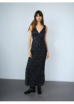 Reserved - Satynowa sukienka maxi z wiskozy - wielobarwny ze sklepu Reserved w kategorii Sukienki - zdjęcie 174138555