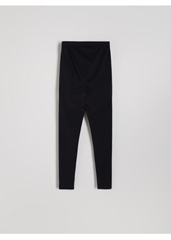 Reserved - Bawełniane legginsy - czarny ze sklepu Reserved w kategorii Spodnie damskie - zdjęcie 174139716