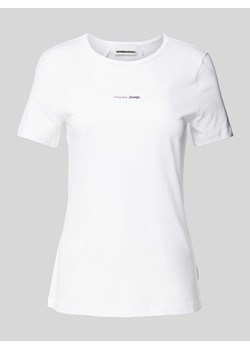 T-shirt z nadrukiem z napisem model ‘EBAANORA EXCEPT CHANGE’ ze sklepu Peek&Cloppenburg  w kategorii Bluzki damskie - zdjęcie 174139996