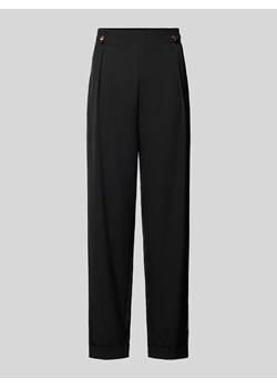 Spodnie materiałowe o kroju slim fit z tunelem ze sklepu Peek&Cloppenburg  w kategorii Spodnie damskie - zdjęcie 174140129