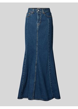 Spódnica jeansowa ze szlufkami na pasek model ‘MERMAID’ ze sklepu Peek&Cloppenburg  w kategorii Spódnice - zdjęcie 174140278