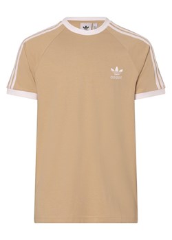 adidas Originals Koszulka męska Mężczyźni Bawełna beżowy jednolity ze sklepu vangraaf w kategorii T-shirty męskie - zdjęcie 174141155