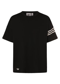 adidas Originals Koszulka męska Mężczyźni Bawełna czarny jednolity ze sklepu vangraaf w kategorii T-shirty męskie - zdjęcie 174141157