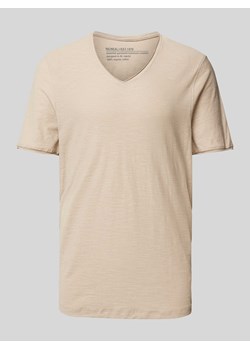 T-shirt z dekoltem w serek ze sklepu Peek&Cloppenburg  w kategorii T-shirty męskie - zdjęcie 174141826