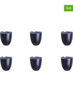 Björn Kubki (6 szt.) "Iris" w kolorze granatowym - 150 ml ze sklepu Limango Polska w kategorii Kubki - zdjęcie 174142246