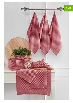 Violeta Home Ściereczki (10 szt.) w kolorze czerwonym do naczyń - 60 x 40 cm ze sklepu Limango Polska w kategorii Ścierki kuchenne - zdjęcie 174142288