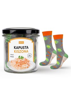 Skarpetki męskie kolorowe SOXO GOOD STUFF Kapusta kiszona śmieszne bawełniane unisex ze sklepu Sklep SOXO w kategorii Skarpetki męskie - zdjęcie 174144127