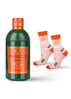 Skarpetki damskie SOXO Prosecco w butelce ze sklepu Sklep SOXO w kategorii Skarpetki damskie - zdjęcie 174144145