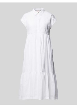 Sukienka midi z koronką szydełkową ze sklepu Peek&Cloppenburg  w kategorii Sukienki - zdjęcie 174146289