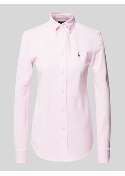 Koszula polo z kołnierzykiem typu button down ze sklepu Peek&Cloppenburg  w kategorii Koszule damskie - zdjęcie 174146396