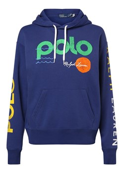 Polo Ralph Lauren Damski sweter z kapturem Kobiety Bawełna indygo nadruk ze sklepu vangraaf w kategorii Bluzy damskie - zdjęcie 174146749