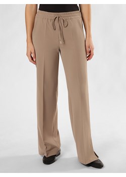Cambio Spodnie - Avril Kobiety Materiał taupe jednolity ze sklepu vangraaf w kategorii Spodnie damskie - zdjęcie 174146815