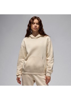 Damska bluza z kapturem Jordan Brooklyn Fleece - Brązowy ze sklepu Nike poland w kategorii Bluzy damskie - zdjęcie 174148605