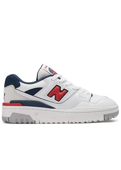 Buty New Balance PSB550ED - białe ze sklepu streetstyle24.pl w kategorii Buty sportowe dziecięce - zdjęcie 174149557