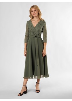 Swing Damska sukienka wieczorowa Kobiety Sztuczne włókno khaki jednolity ze sklepu vangraaf w kategorii Sukienki - zdjęcie 174150059