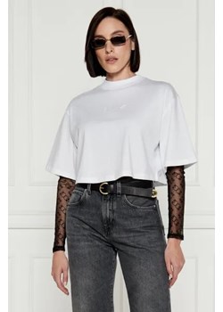 Pinko T-shirt | Cropped Fit ze sklepu Gomez Fashion Store w kategorii Bluzki damskie - zdjęcie 174152077