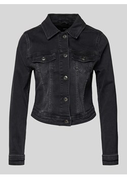 Kurtka jeansowa z efektem znoszenia ze sklepu Peek&Cloppenburg  w kategorii Kurtki damskie - zdjęcie 174152925