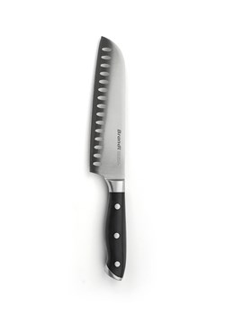 Brandt Nóż santoku w kolorze czarnym - dł. 18 cm ze sklepu Limango Polska w kategorii Noże kuchenne - zdjęcie 174153355