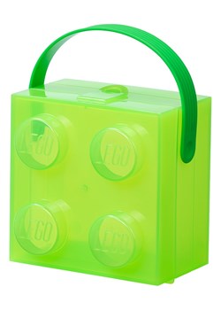 LEGO Pojemnik &quot;Brick 4&quot; w kolorze zielonym na lunch - 16,5 x 11,6 x 17,3 cm ze sklepu Limango Polska w kategorii Naczynia dziecięce - zdjęcie 174153525