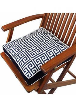 ABERTO DESIGN Poduszka w kolorze granatowo-białym ze sklepu Limango Polska w kategorii Poduszki dekoracyjne - zdjęcie 174153566