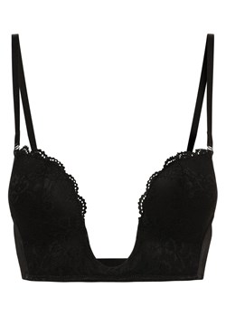 MAGIC Bodyfashion Damski biustonosz V-Bra Lace Kobiety czarny jednolity ze sklepu vangraaf w kategorii Biustonosze - zdjęcie 174156497