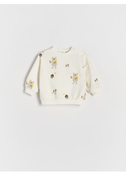 Reserved - Bluza oversize - złamana biel ze sklepu Reserved w kategorii Odzież dla niemowląt - zdjęcie 174158268