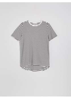 Reserved - T-shirt regular z modalu - wielobarwny ze sklepu Reserved w kategorii Bluzki damskie - zdjęcie 174158345