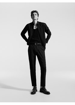 Reserved - Spodnie slim fit - czarny ze sklepu Reserved w kategorii Spodnie męskie - zdjęcie 174159356