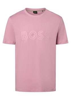 BOSS Green Koszulka męska - Tee 1 Mężczyźni Bawełna brudny róż nadruk ze sklepu vangraaf w kategorii T-shirty męskie - zdjęcie 174159656