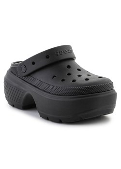 Klapki Crocs Stomp Clog  209347-001 czarne ze sklepu ButyModne.pl w kategorii Klapki męskie - zdjęcie 174160518