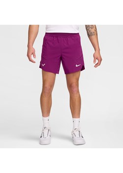 Męskie spodenki tenisowe Nike Dri-FIT ADV Rafa 18 cm - Czerwony ze sklepu Nike poland w kategorii Spodenki męskie - zdjęcie 174160676