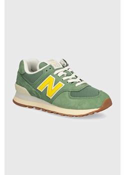 New Balance sneakersy 574 kolor zielony WL574GS2 ze sklepu PRM w kategorii Buty sportowe damskie - zdjęcie 174160948