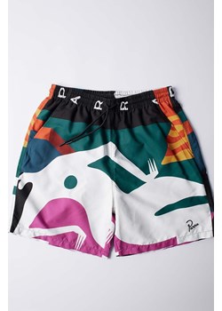 by Parra szorty kąpielowe Beached In White Swim Shorts męskie  51335 ze sklepu PRM w kategorii Spodenki męskie - zdjęcie 174161266