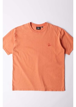 by Parra t-shirt bawełniany Script Logo męski kolor beżowy gładki 51422 ze sklepu PRM w kategorii T-shirty męskie - zdjęcie 174161298