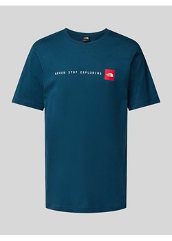 T-shirt z okrągłym dekoltem model ‘NEVER STOP EXPLORIN’ ze sklepu Peek&Cloppenburg  w kategorii T-shirty męskie - zdjęcie 174161617