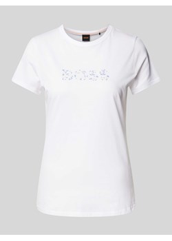 T-shirt z nadrukiem z logo ze sklepu Peek&Cloppenburg  w kategorii Bluzki damskie - zdjęcie 174161806
