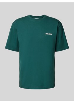 T-shirt z nadrukiem z logo ze sklepu Peek&Cloppenburg  w kategorii T-shirty męskie - zdjęcie 174161835