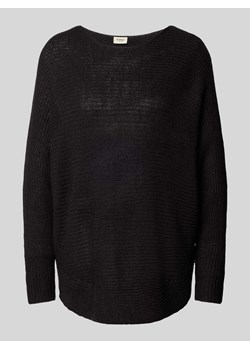 Sweter z dzianiny z okrągłym dekoltem model ‘Eretta’ ze sklepu Peek&Cloppenburg  w kategorii Swetry damskie - zdjęcie 174161928