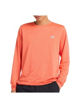 Koszulka New Balance MT41256NFH - pomarańczowa ze sklepu streetstyle24.pl w kategorii T-shirty męskie - zdjęcie 174162379