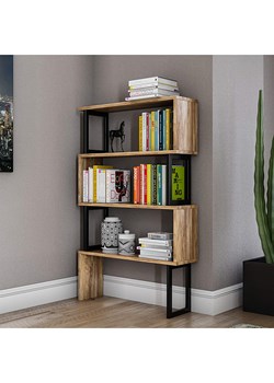 Scandinavia Concept Regał "Ceylan" w kolorze brązowym na książki - 80 x 128 x 22 cm - id: 7653971 - marki Scandinavia Concept - 174163266 Scandinavia Concept Regał "Ceylan" w kolorze brązowym na książki - 80 x 128 x 22 cm ze sklepu Limango Polska w kategorii Regały i witryny - zdjęcie 174163266