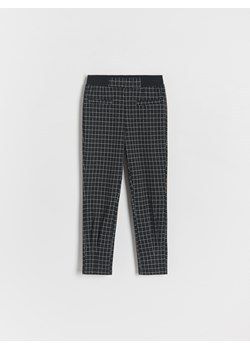 Reserved - Spodnie w kratę - ciemnoszary ze sklepu Reserved w kategorii Spodnie dziewczęce - zdjęcie 174164018