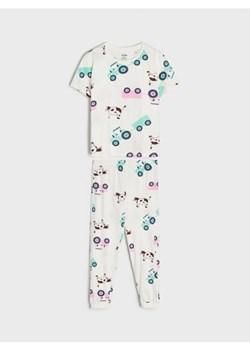 Sinsay - Piżama dwuczęściowa - kremowy ze sklepu Sinsay w kategorii Piżamy dziecięce - zdjęcie 174165516
