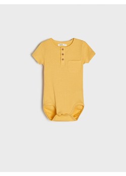 Sinsay - Body - żółty ze sklepu Sinsay w kategorii Odzież dla niemowląt - zdjęcie 174165687