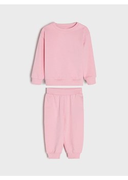 Sinsay - Komplet dzianinowy - różowy ze sklepu Sinsay w kategorii Komplety niemowlęce - zdjęcie 174165768